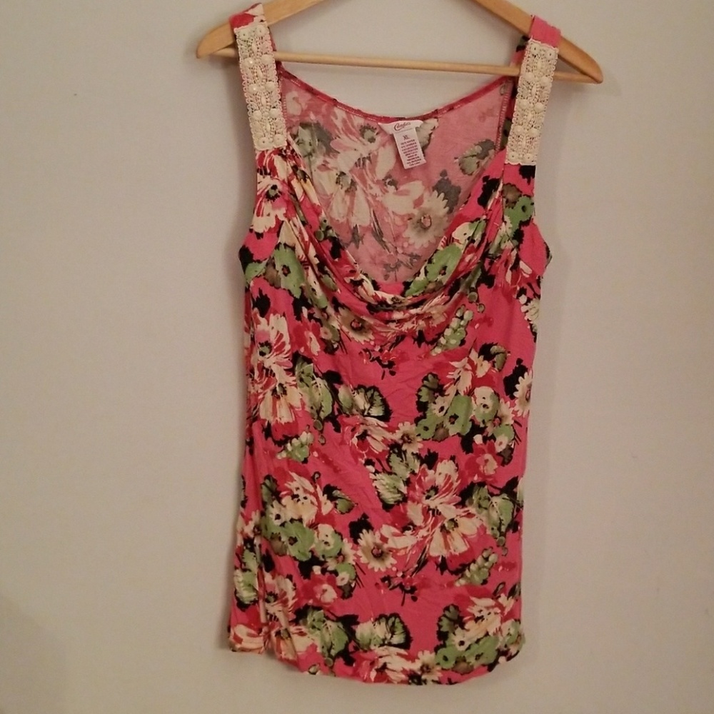 Candies Cowl Neck Tank